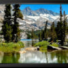 Blue Lake Oil Painting - Image 3