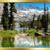 Blue Lake Oil Painting - Image 2